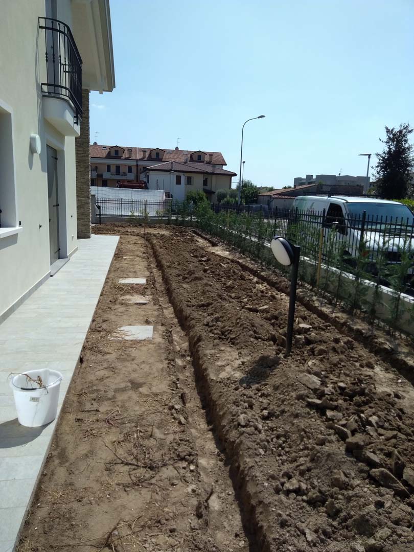 progettazione giardino 200 mq a padova