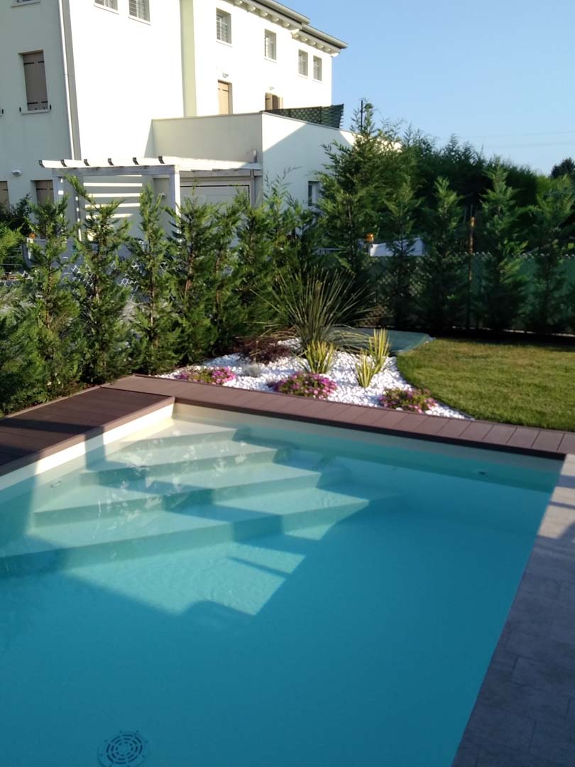 progettazione giardino 230 mq a padova