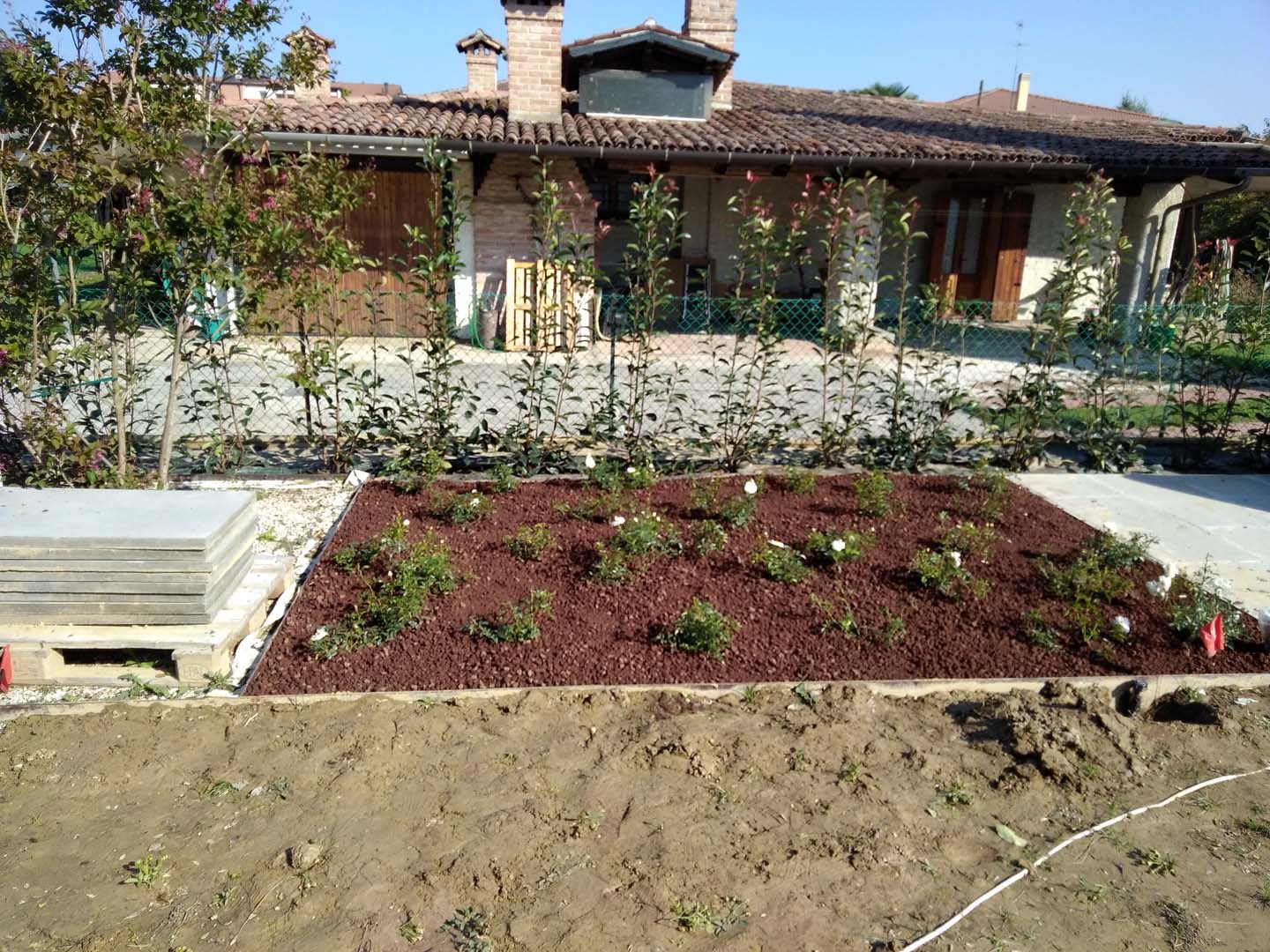 progettazione giardino 230 mq a padova