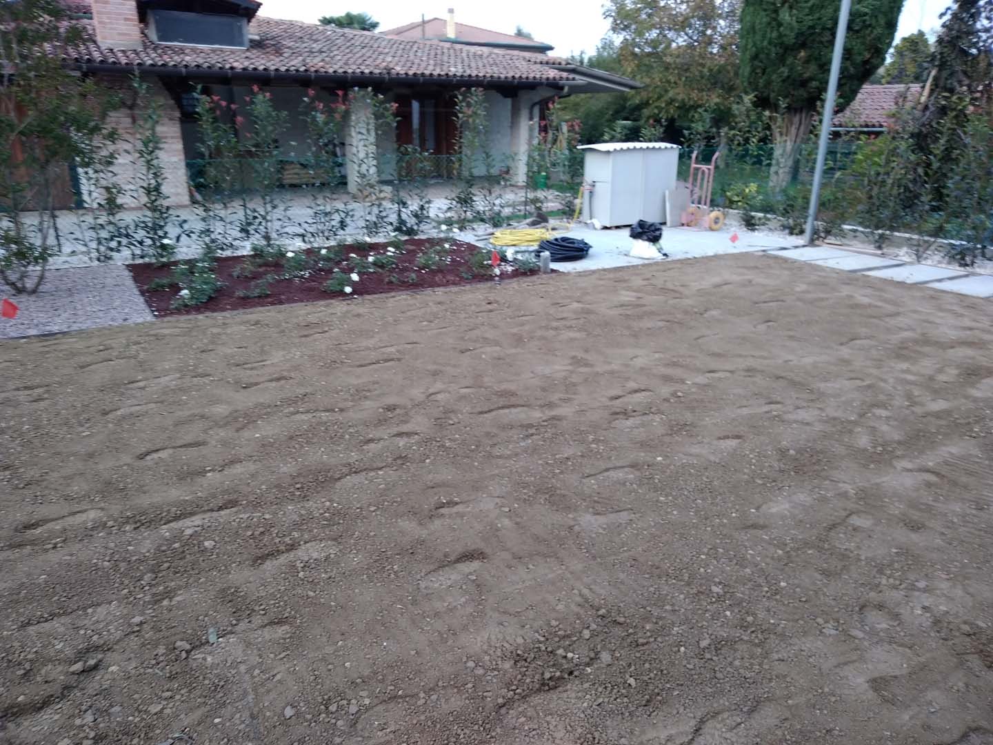 progettazione giardino 230 mq a padova