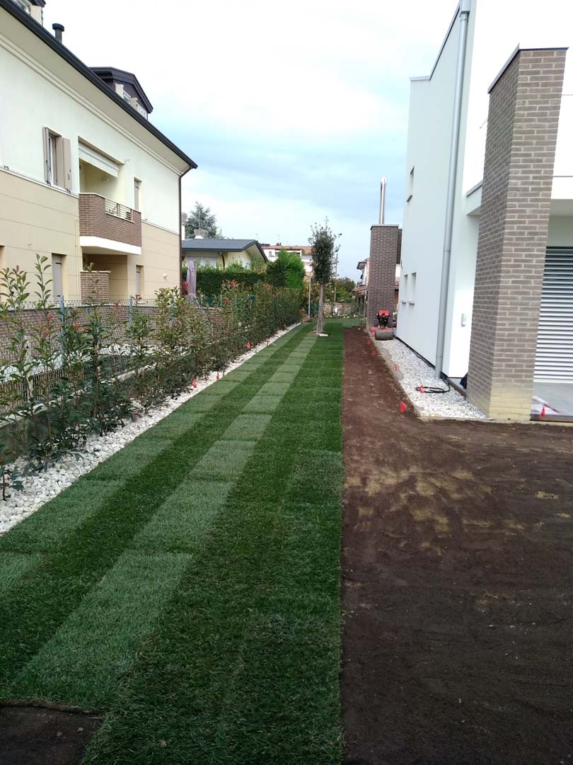 progettazione giardino 230 mq a padova
