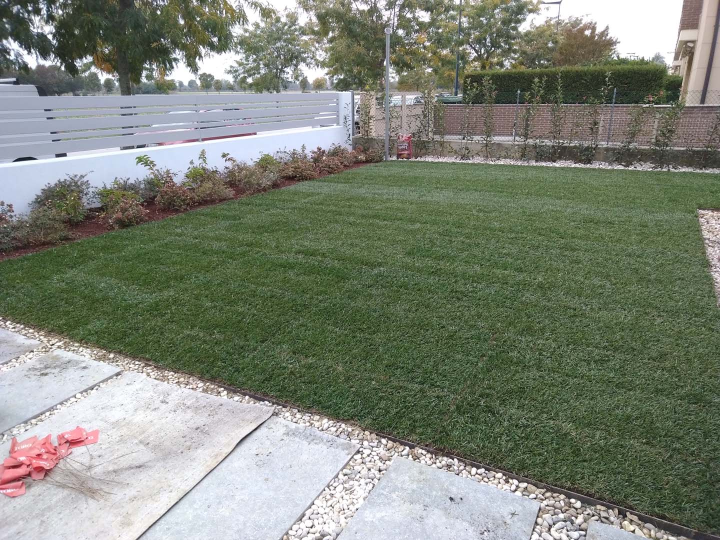 progettazione giardino 230 mq a padova