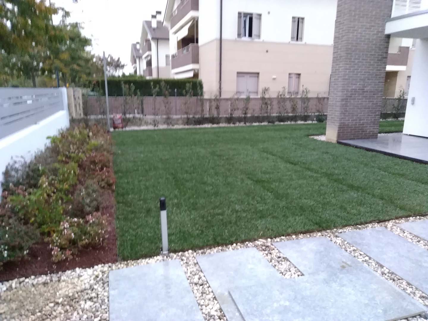 progettazione giardino 230 mq a padova