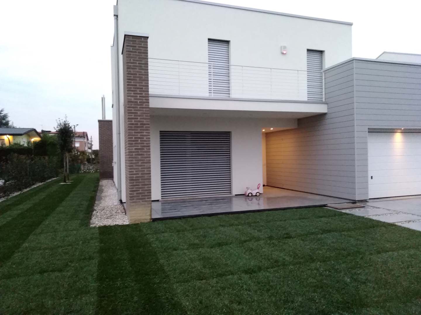 progettazione giardino 230 mq a padova