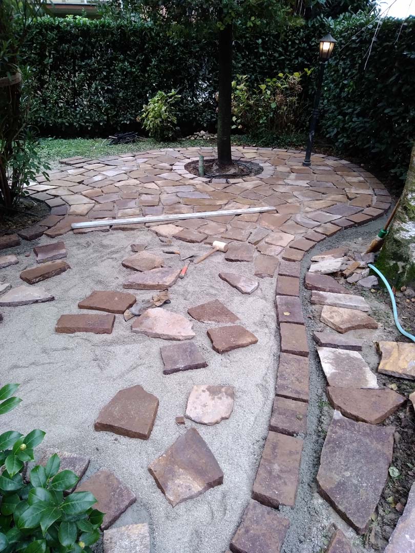 progettazione giardino 50 mq a padova