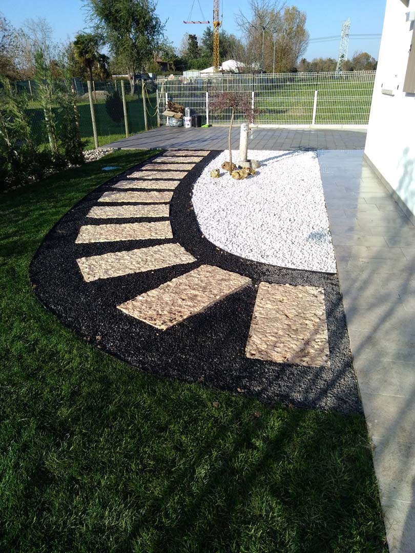 progettazione giardino 230 mq a padova