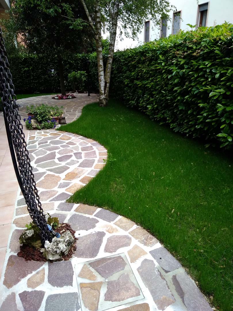 progettazione giardino 50 mq a padova