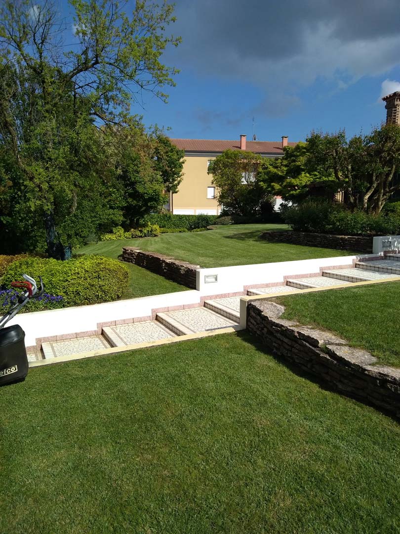 progettazione giardino 230 mq a padova