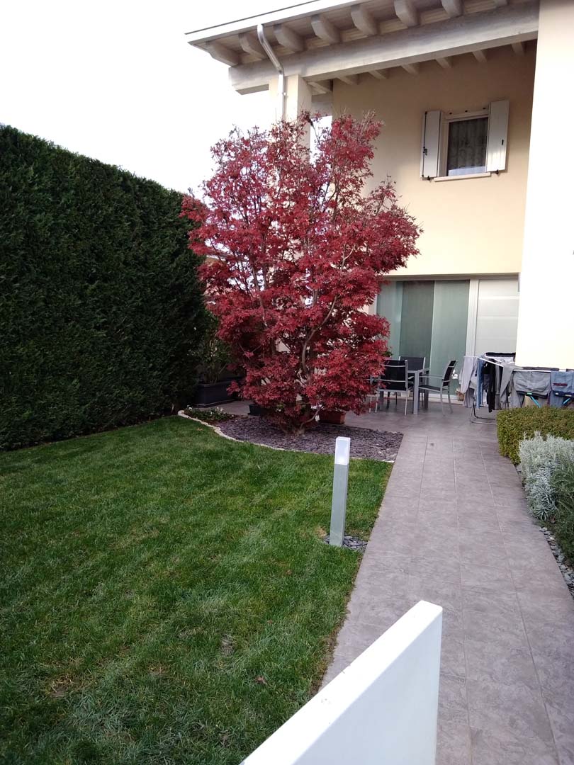 progettazione giardino 230 mq a padova