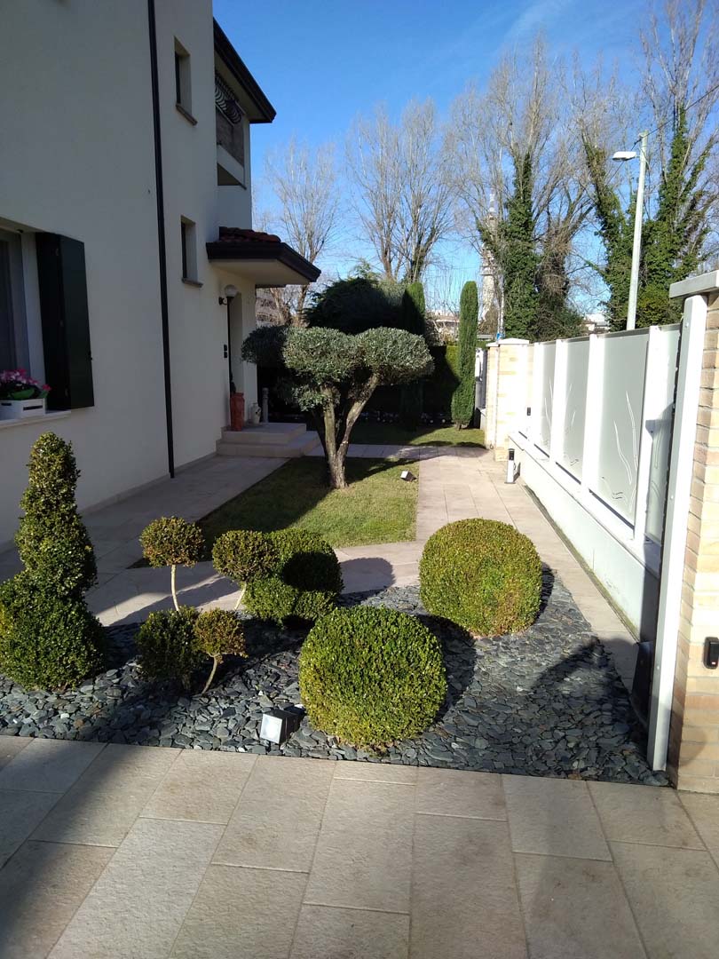 progettazione giardino 230 mq a padova